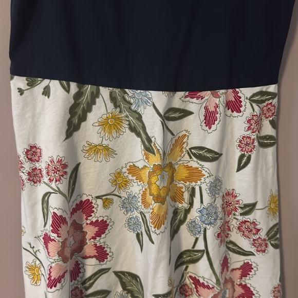 Old Navy Two Tone Tank Floral Dress - Picture 3 of 3